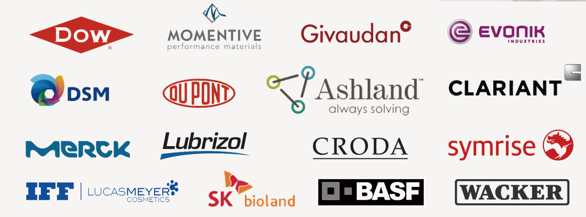 Trusted partners and raw material suppliers