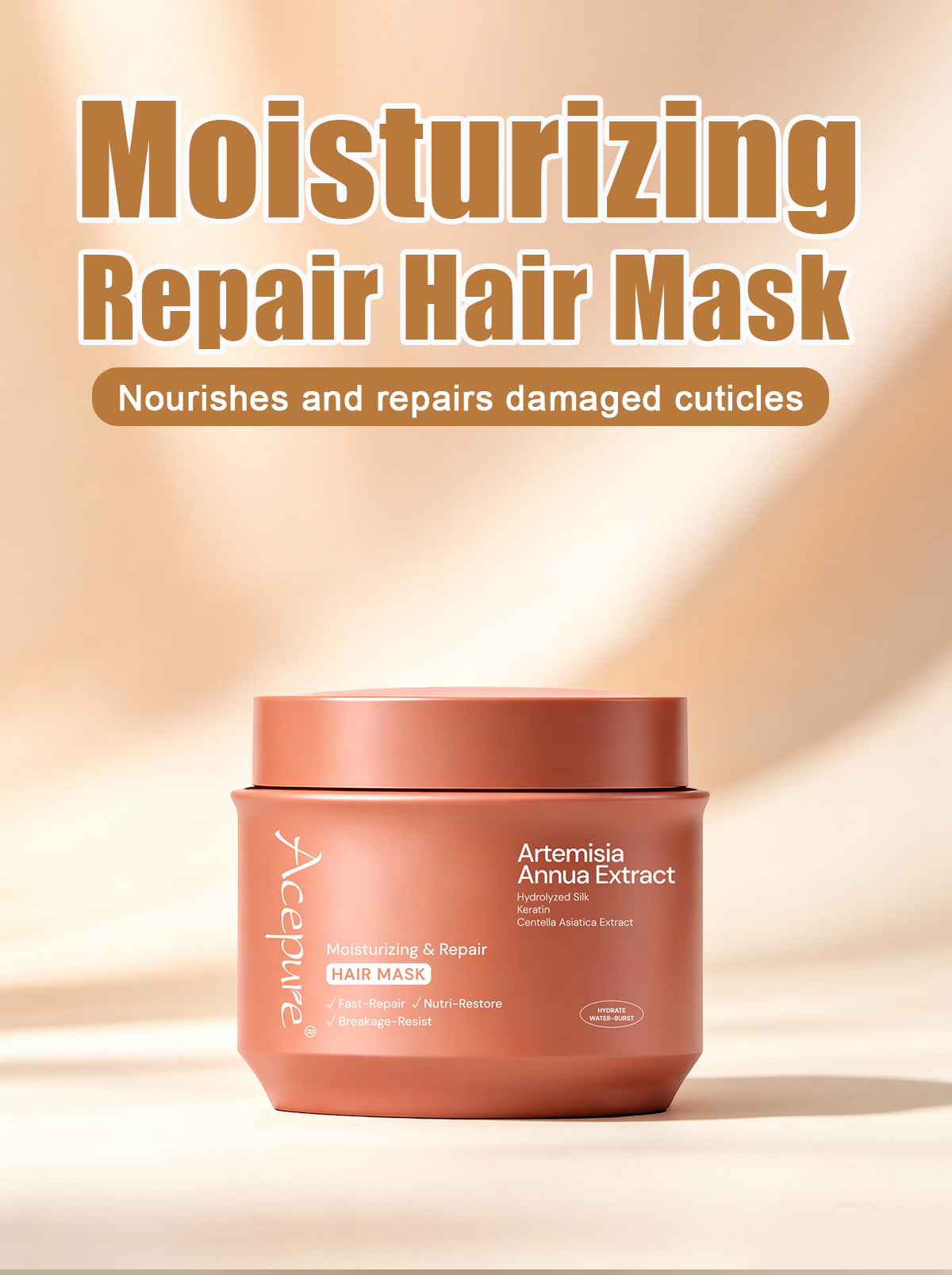 Image [1]-Moisturizing Repair Hair Mask Repairs Damage and Reduces Breakage