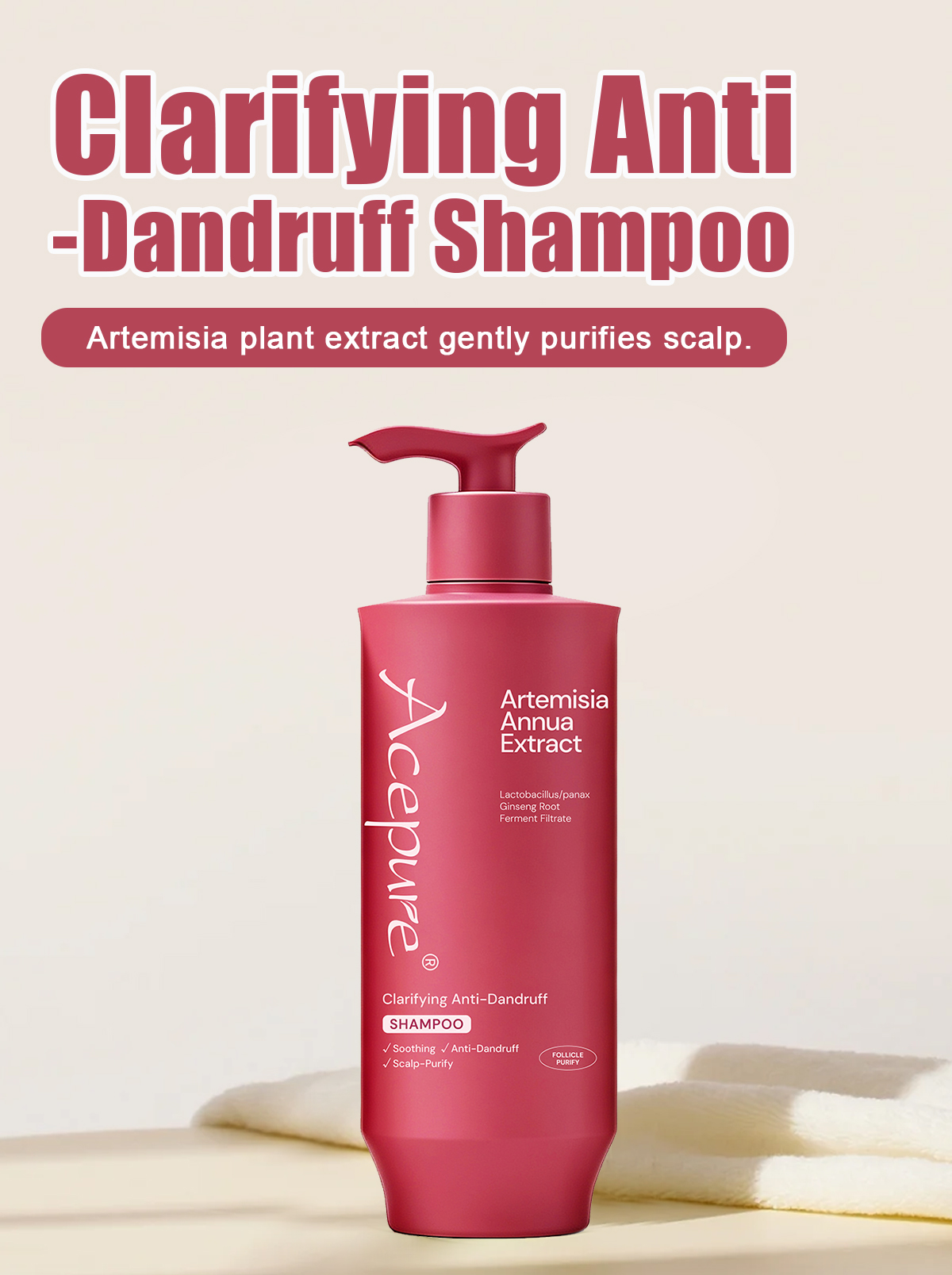 Image [1]-Clarifying Anti Dandruff Shampoo Soothes Itchy Scalp and Balances Sebum