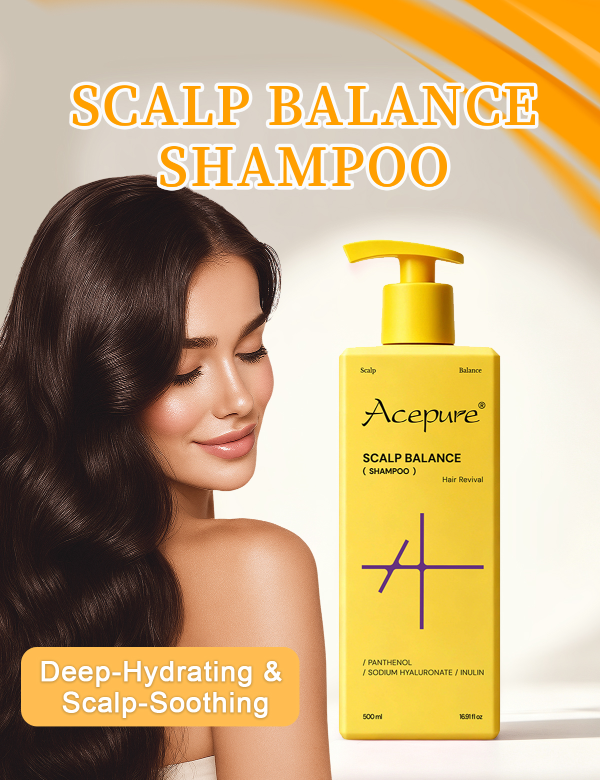 Image [1]-Scalp Balance Shampoo Controls Oil Strengthens Hair and Locks Moisture