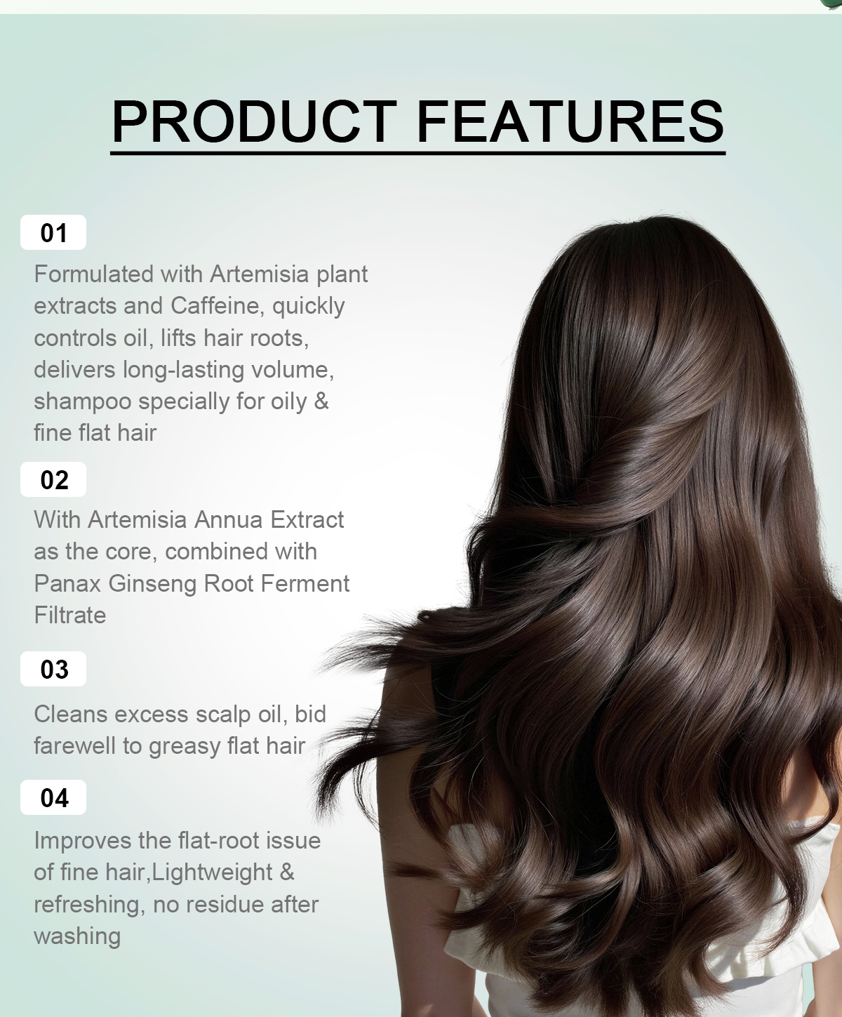 Image [4]-Oil Control Fluffy Shampoo Lifts Roots and Eliminates Greasy Flat Hair