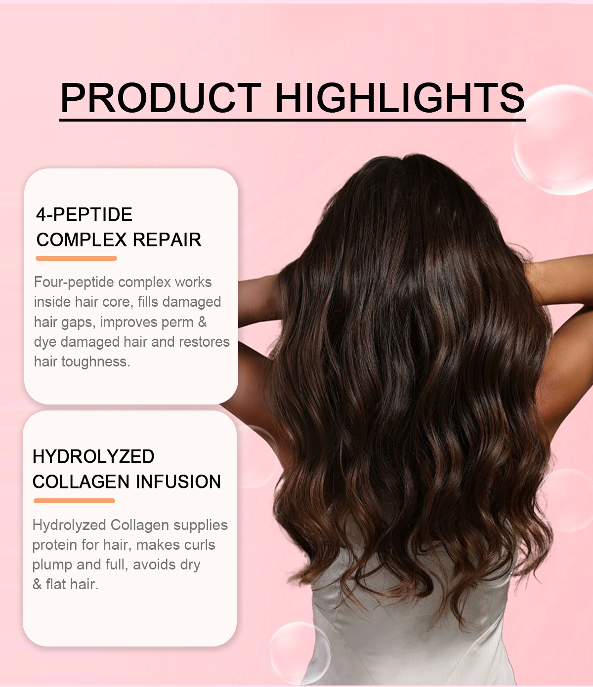 Image [2]-Curl Moisturizing Elastic Shampoo Repairs Permed Damaged Hair and Adds Bounce