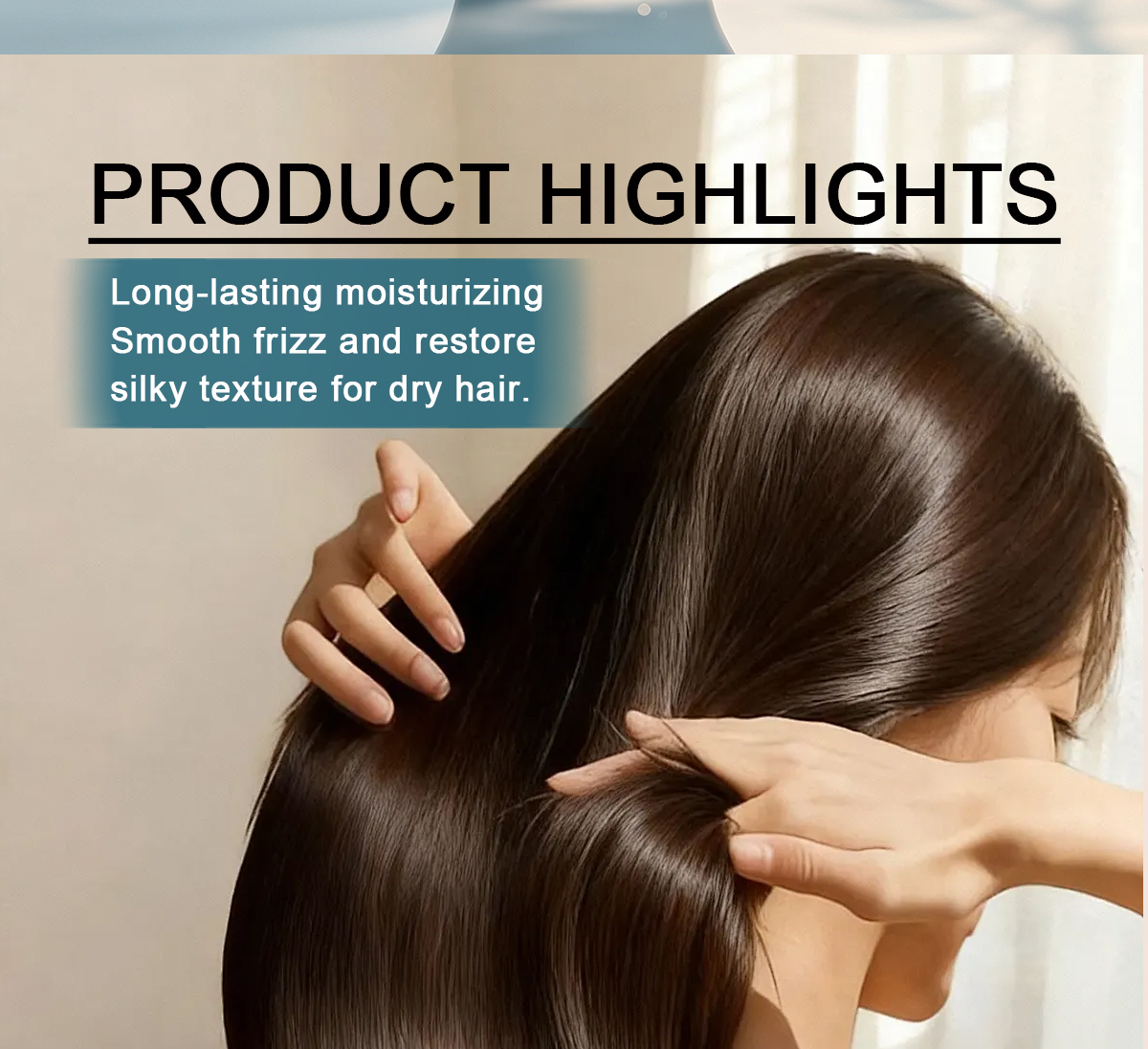 Image [2]-Silky Nourishing Repair Shampoo Repairs Hair Core and Reduces Breakage