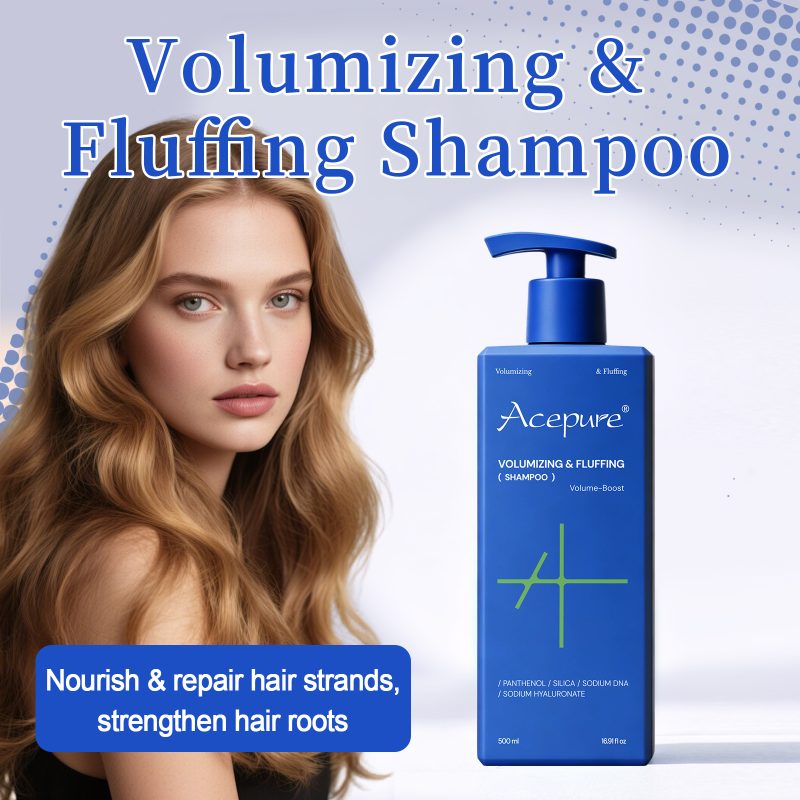 Volumizing Fluffing Shampoo Lifts Roots and Controls Oily Scalp-acepure