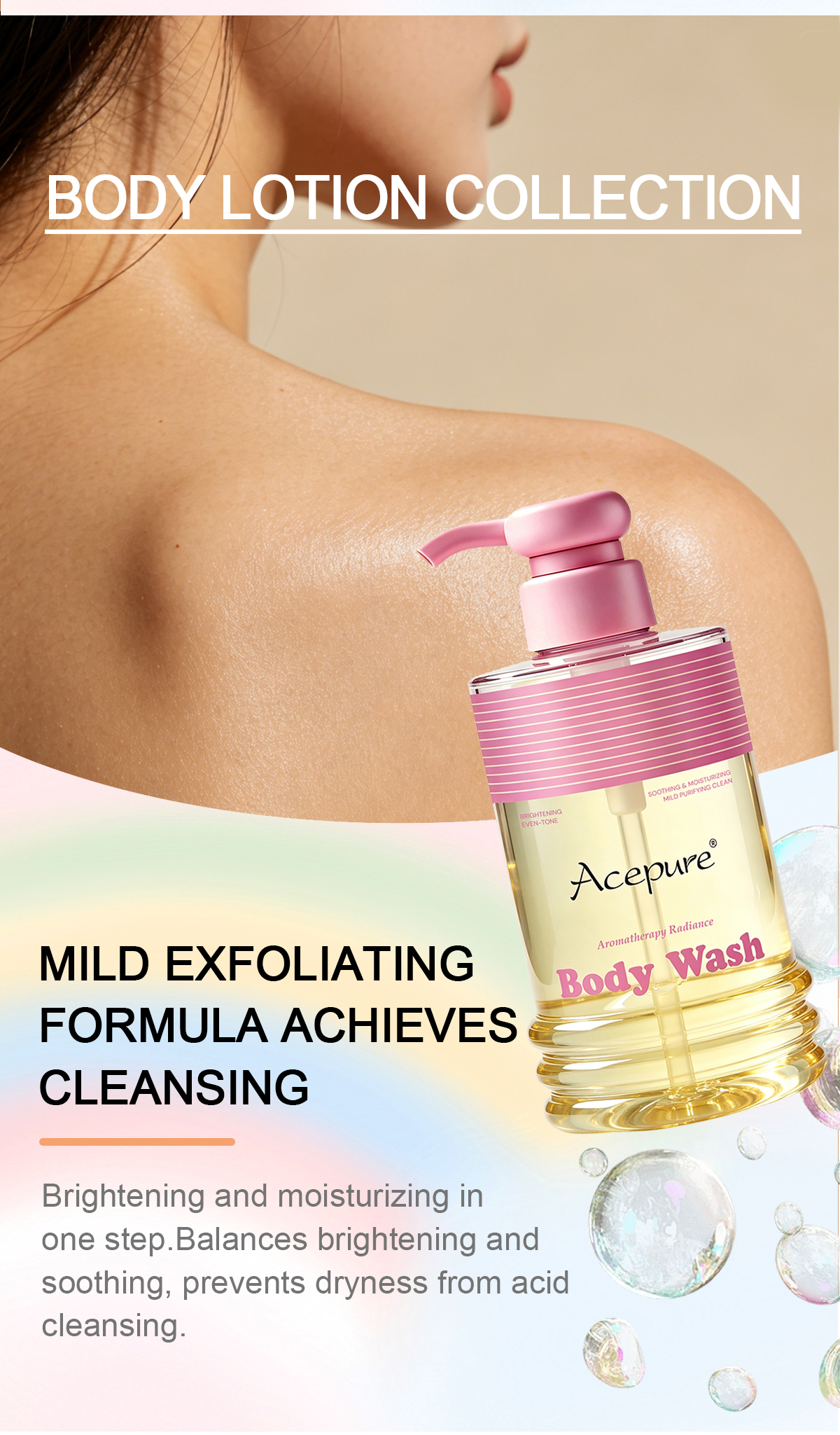 Image [4]-Aromatherapy Radiance Body Wash Brightens Skin and Gently Exfoliates