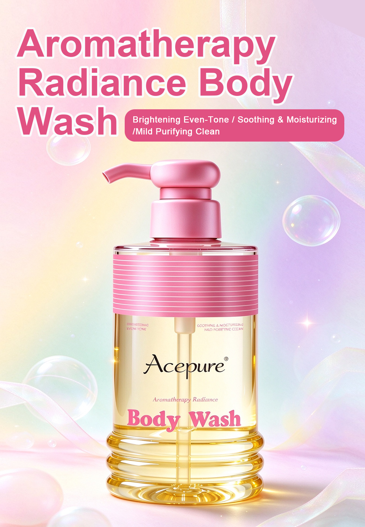 Image [1]-Aromatherapy Radiance Body Wash Brightens Skin and Gently Exfoliates
