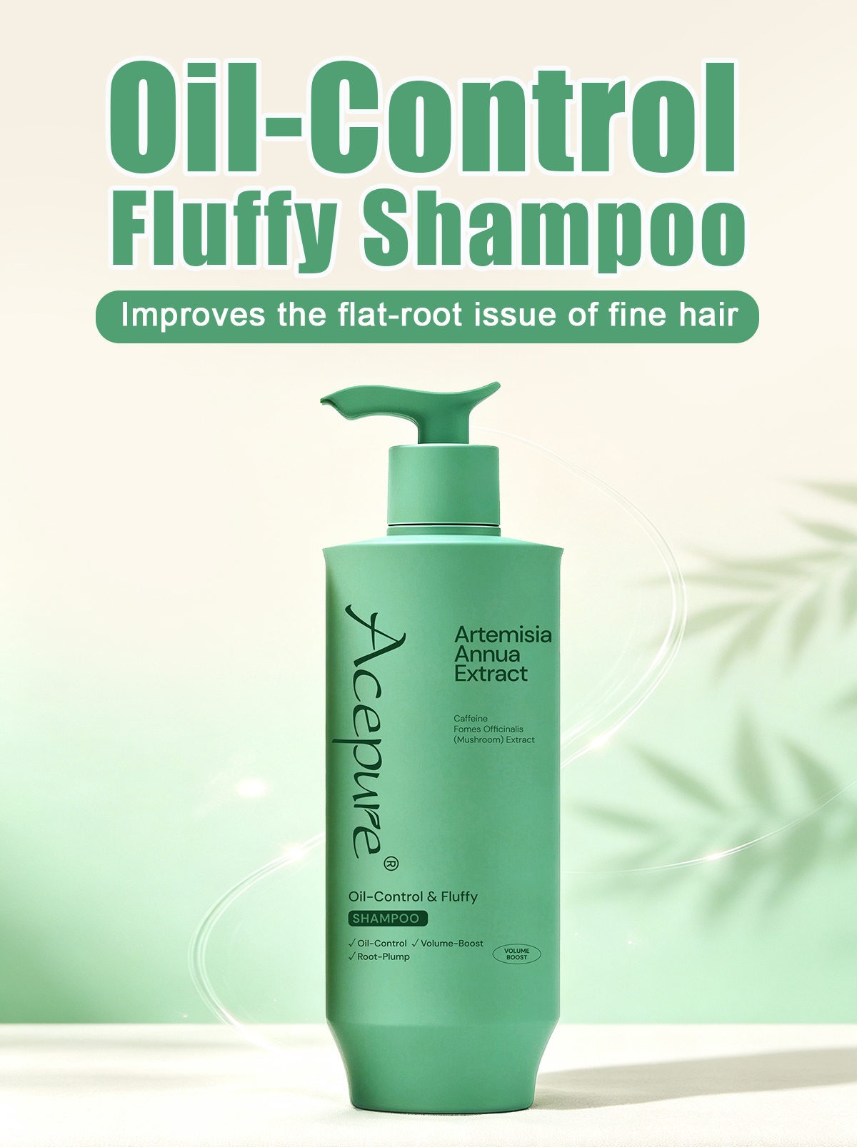 Image [1]-Oil Control Fluffy Shampoo Lifts Roots and Eliminates Greasy Flat Hair