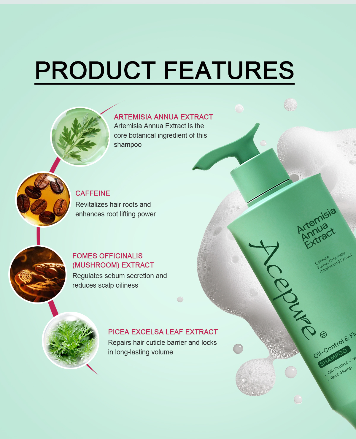 Image [6]-Oil Control Fluffy Shampoo Lifts Roots and Eliminates Greasy Flat Hair