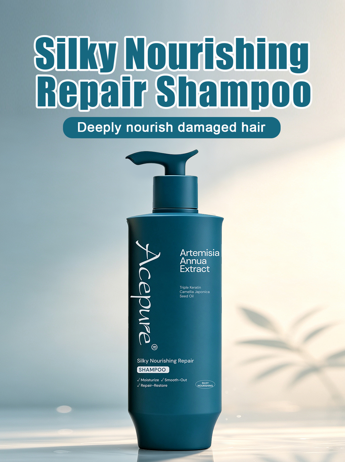 Image [1]-Silky Nourishing Repair Shampoo Repairs Hair Core and Reduces Breakage