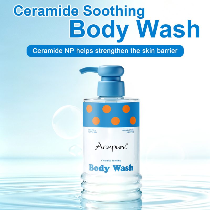 Ceramide Soothing Body Wash Strengthens Barrier and Relieves Dry Skin-acepure